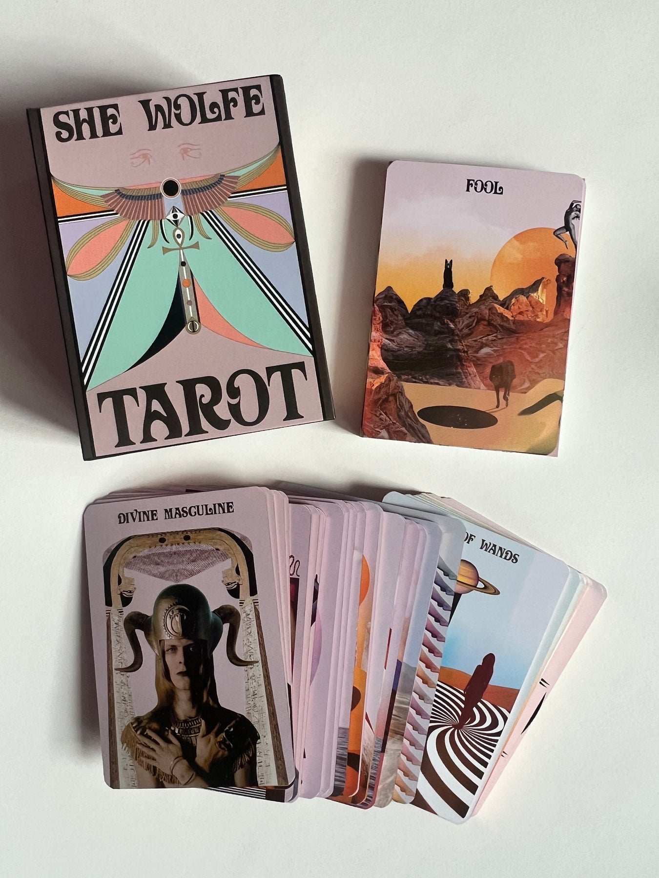 She Wolfe Tarot 2nd Collector's Edition - Limited Quantity – Fae Wolfe She Wolfe Tarot 2nd Collector's Edition - Limited Quantity – Fae Wolfe